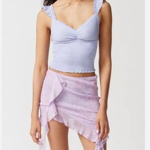 Urban Outfitters Sydney Smocked Tank Top XS